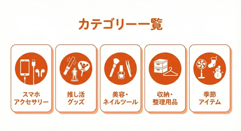 メルカリで売れる5大ジャンル一覧