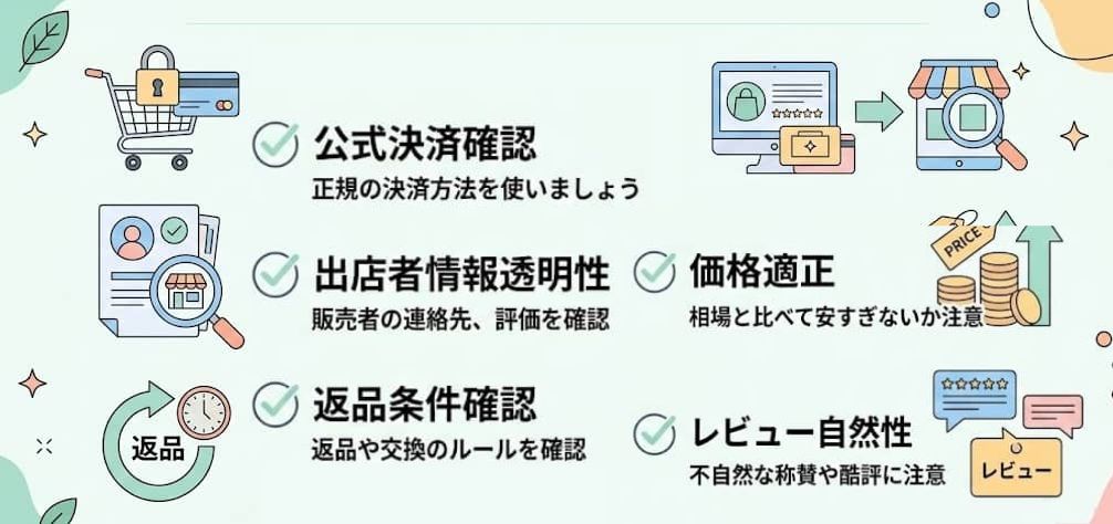 TikTok Shop購入者向け安全チェックリスト