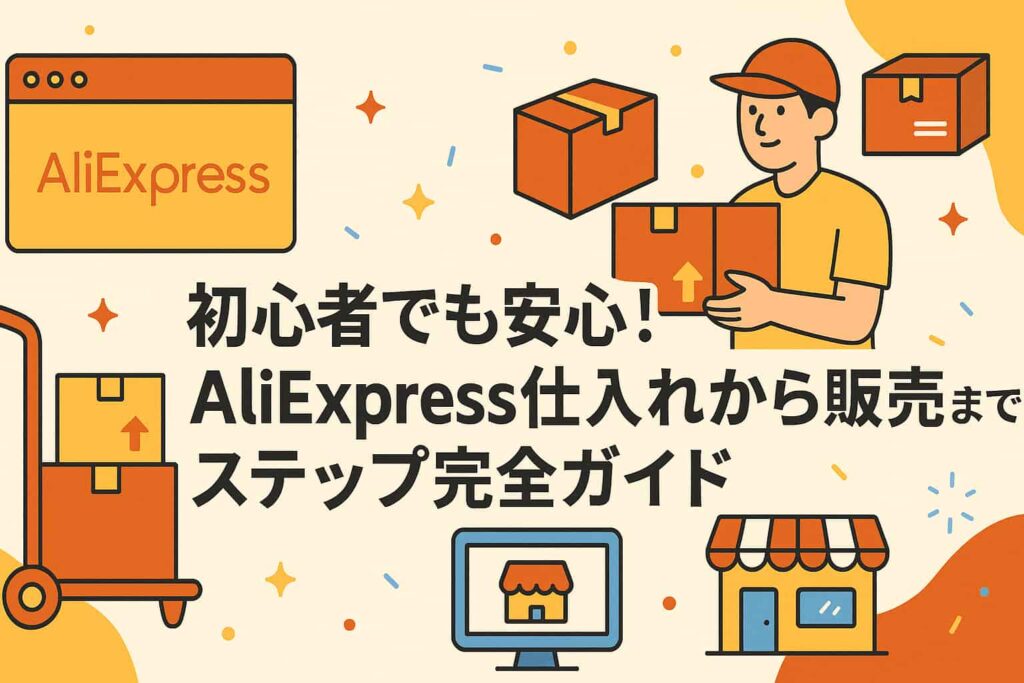 初心者でも安心!AliExpress仕入れから販売までのステップ完全ガイド