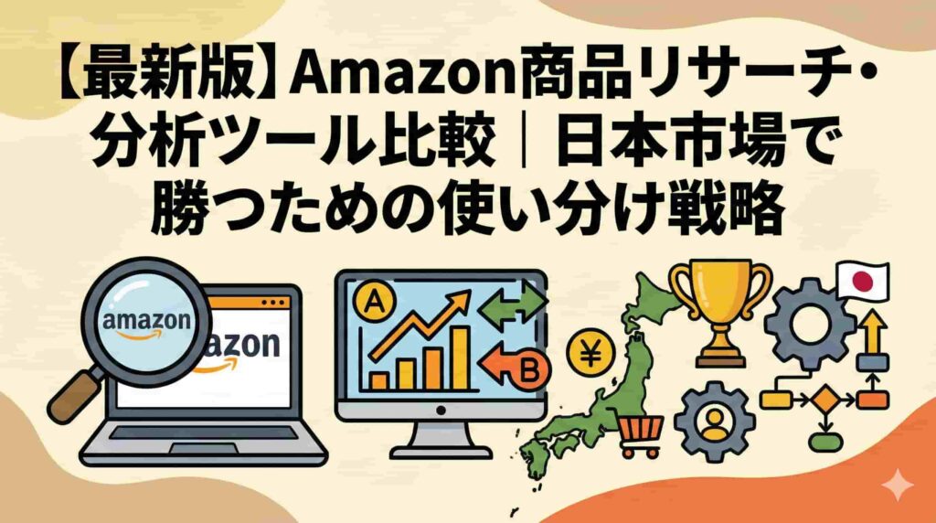 Amazon商品リサーチ・分析ツール比較