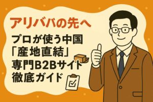 アリババのその先へ：プロが使う中国「産地直結」専門B2Bサイト徹底ガイド