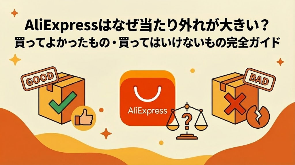 アリエク買ってよかったもの・買ってはいけないもの完全ガイド