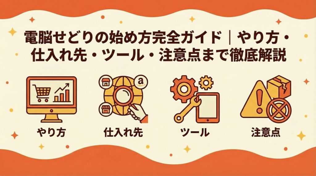 電脳せどりの始め方完全ガイド