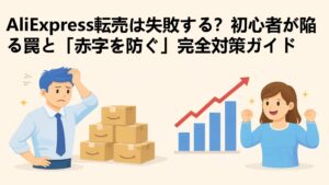 AliExpress転売は失敗しやすい？初心者が陥る罠と赤字を防ぐ対策
